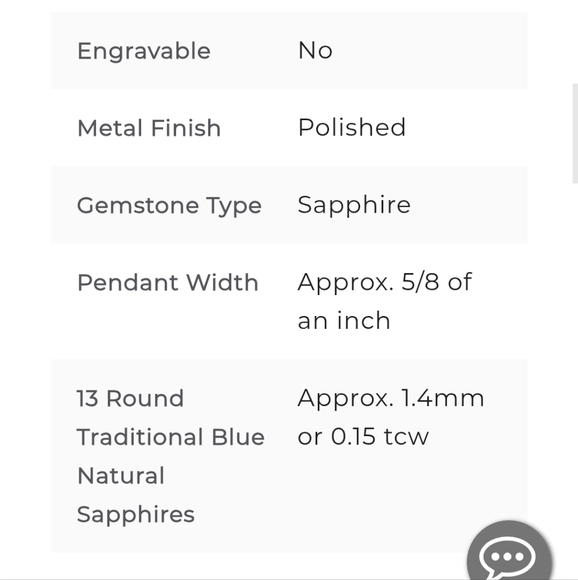 Sapphire Knot Infinity Necklace in Sterling Silver - Picture 7 of 7